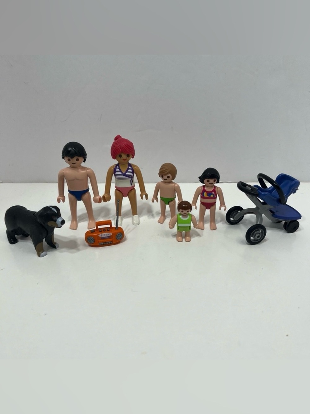 PLAYMOBIL beach family figures dolls toys